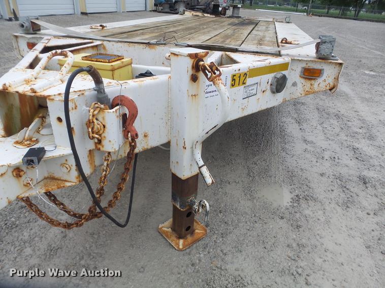 image for item DD7223 1976 Ditch Witch T12 equipment trailer