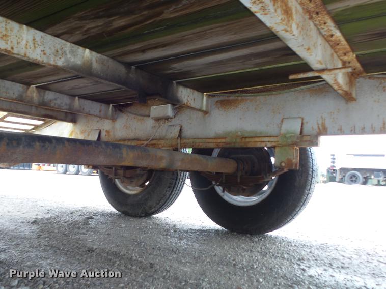 image for item DD7223 1976 Ditch Witch T12 equipment trailer