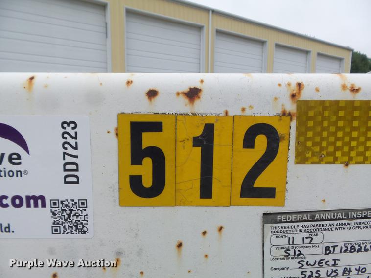 image for item DD7223 1976 Ditch Witch T12 equipment trailer