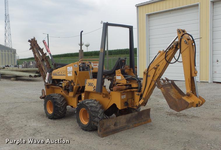 image for item DD7226 1997 Case 360 trencher