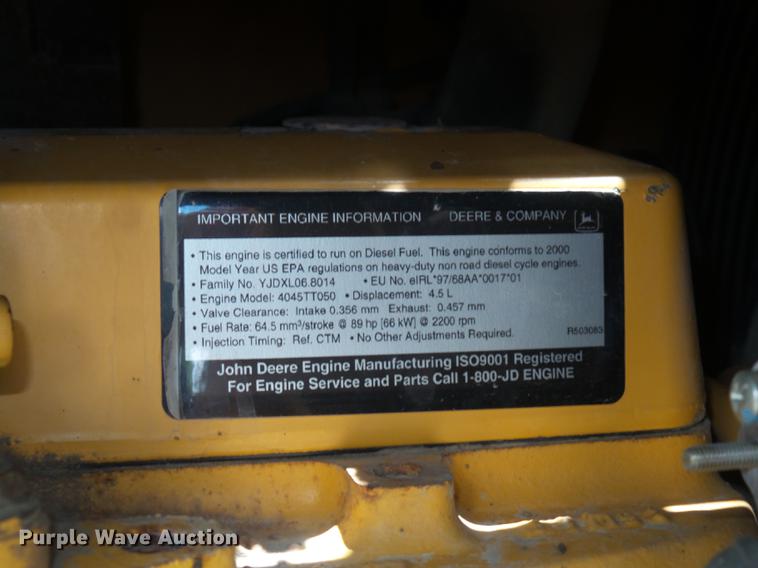 image for item DD7248 2000 John Deere 310SE backhoe