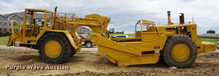 image for item DD7723 1977 Caterpillar 627B conventional scraper