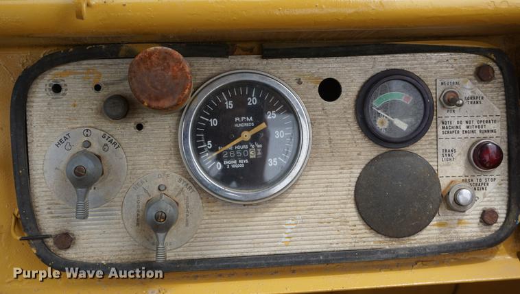 image for item DD7723 1977 Caterpillar 627B conventional scraper