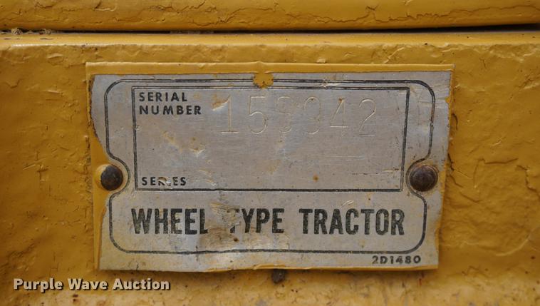 image for item DD7723 1977 Caterpillar 627B conventional scraper