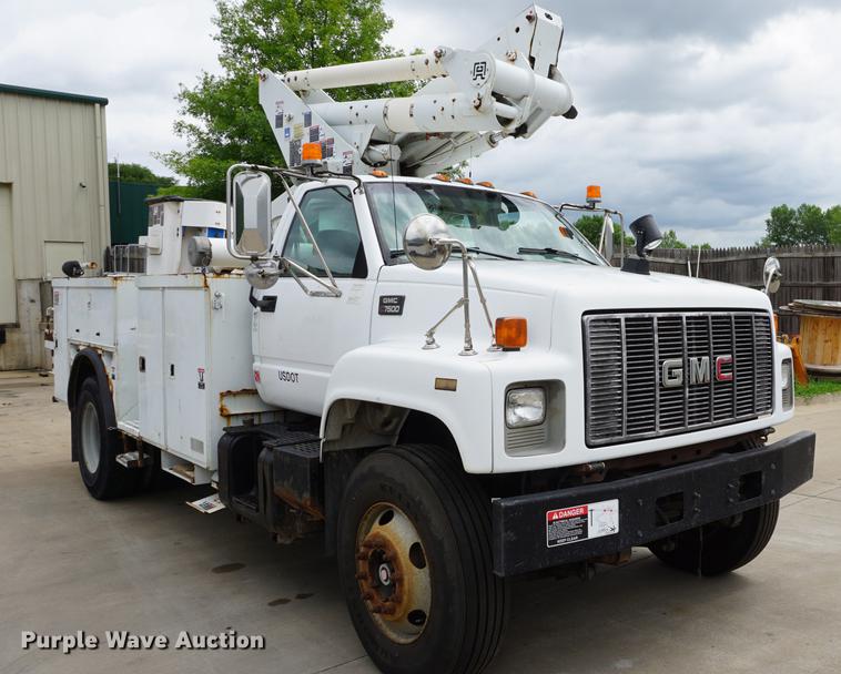 image for item DD7728 1999 GMC C7500 bucket truck