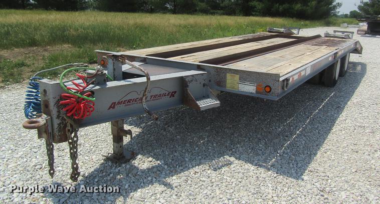 image for item DD8510 2002 American equipment trailer