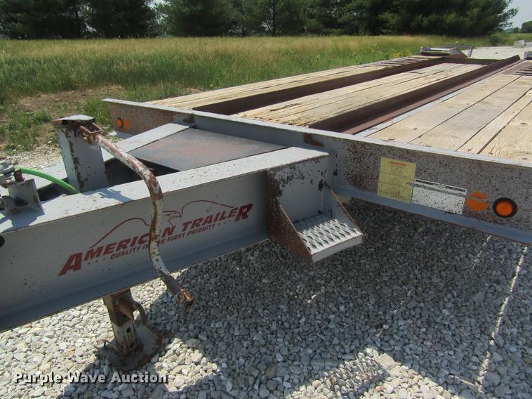 image for item DD8510 2002 American equipment trailer