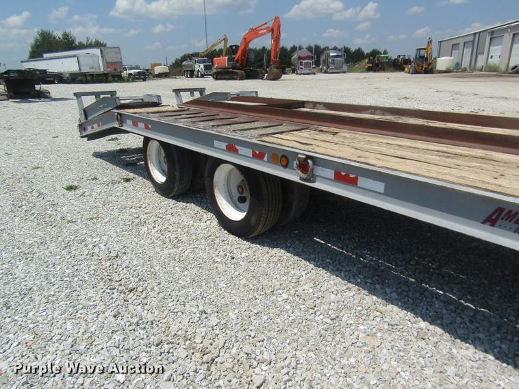 image for item DD8510 2002 American equipment trailer