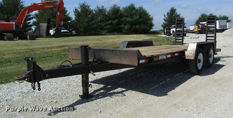 image for item DD8559 1997 Redi Haul FSL1629E equipment trailer