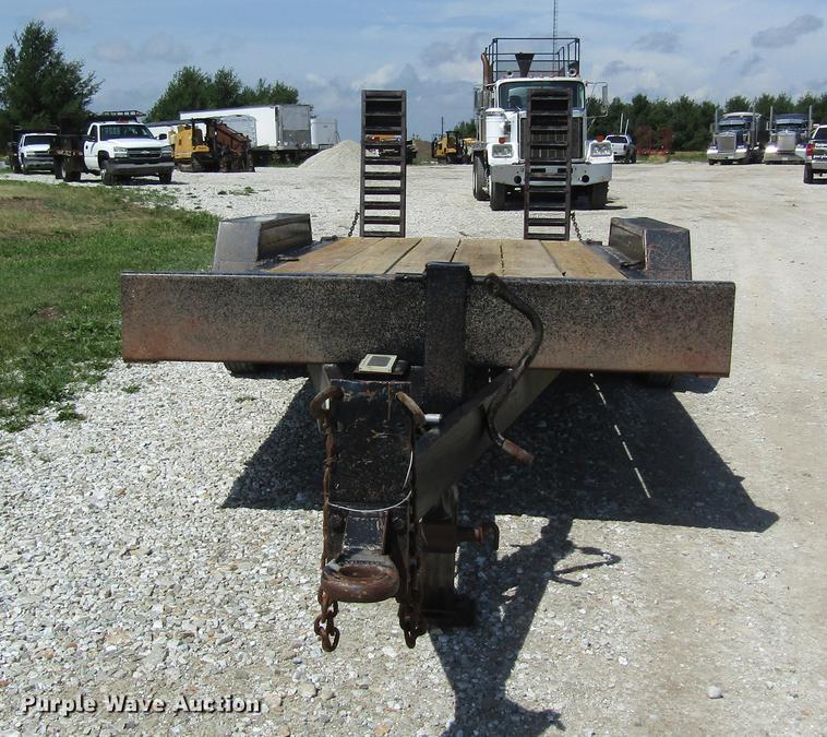image for item DD8559 1997 Redi Haul FSL1629E equipment trailer