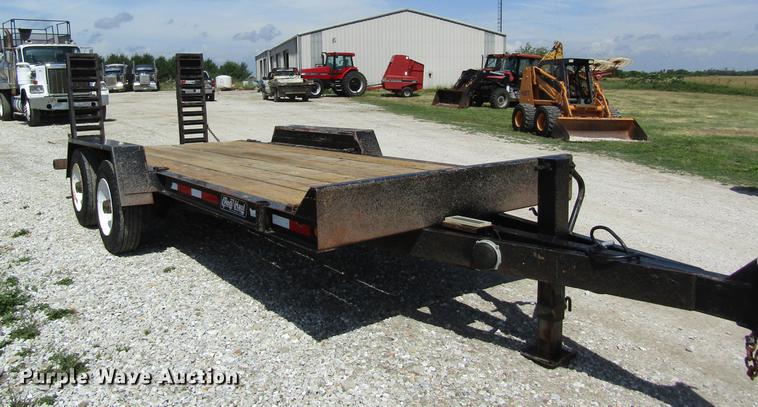 image for item DD8559 1997 Redi Haul FSL1629E equipment trailer