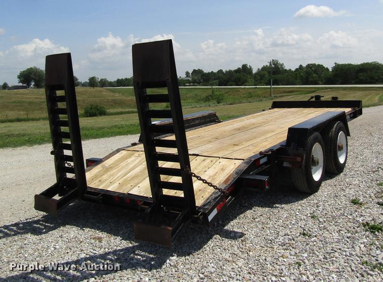 image for item DD8559 1997 Redi Haul FSL1629E equipment trailer