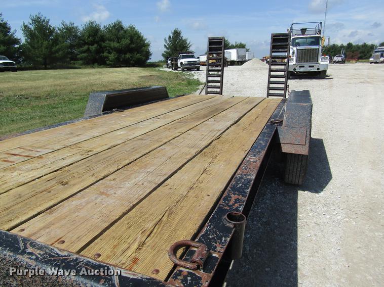 image for item DD8559 1997 Redi Haul FSL1629E equipment trailer