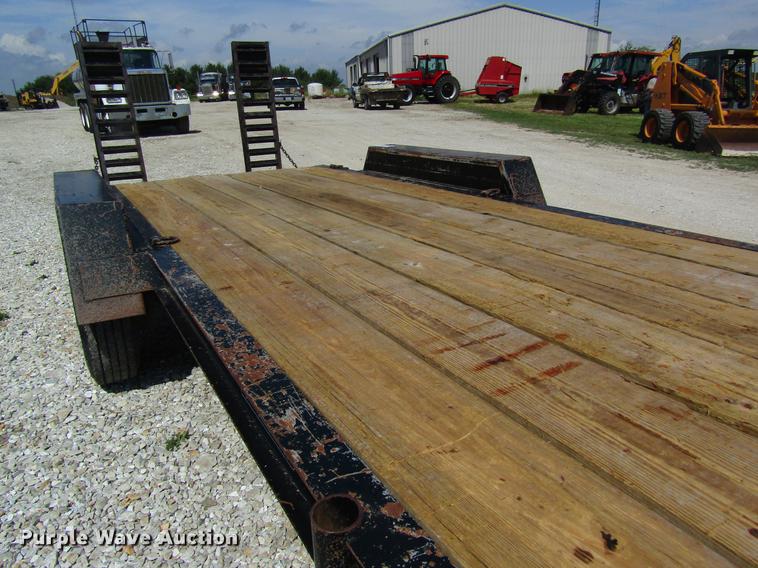 image for item DD8559 1997 Redi Haul FSL1629E equipment trailer