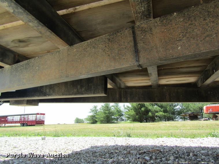 image for item DD8559 1997 Redi Haul FSL1629E equipment trailer