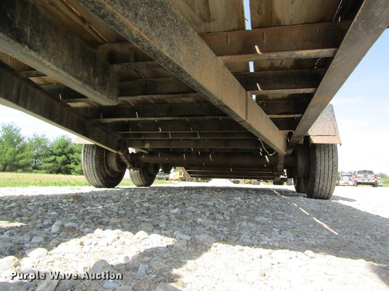 image for item DD8559 1997 Redi Haul FSL1629E equipment trailer