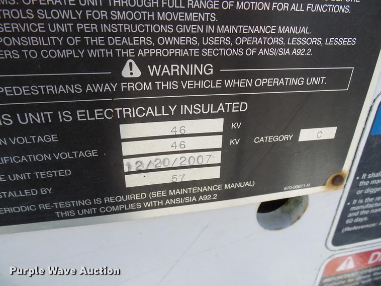 image for item DD8572 2008 Ford F550 Super Duty bucket truck