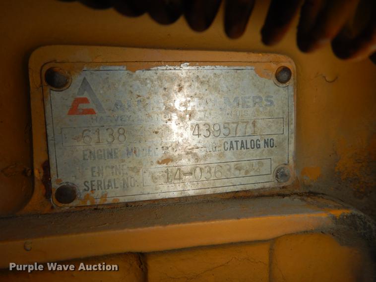 image for item DE1765 1981 Fiat-Allis 16B dozer