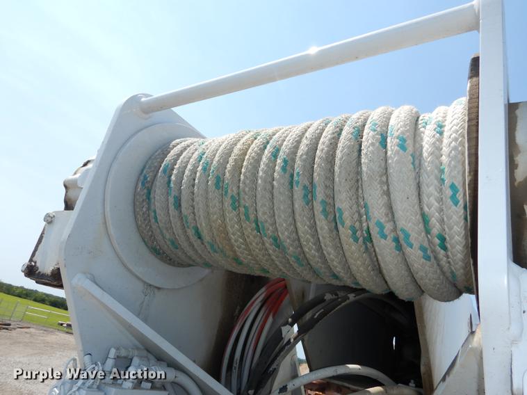 image for item DE1799 2008 Ford F750 Super Duty XL digger derrick truck