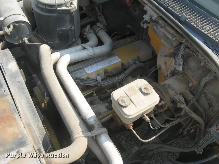 image for item DE2952 1992 GMC TopKick 6500 flat dump bed truck