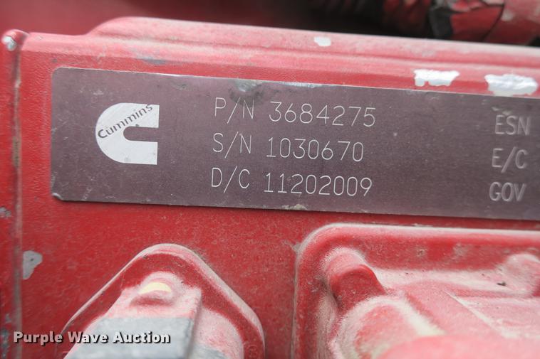 image for item DE3755 2011 International ProStar flatbed truck