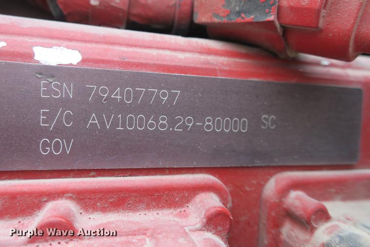 image for item DE3755 2011 International ProStar flatbed truck