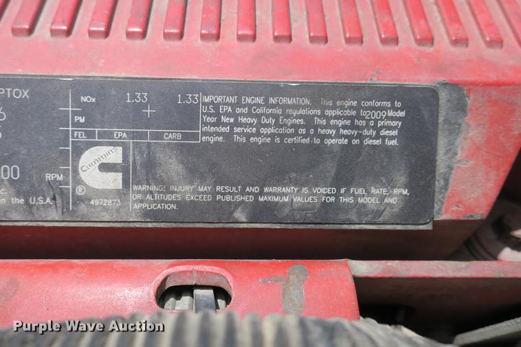 image for item DE3755 2011 International ProStar flatbed truck