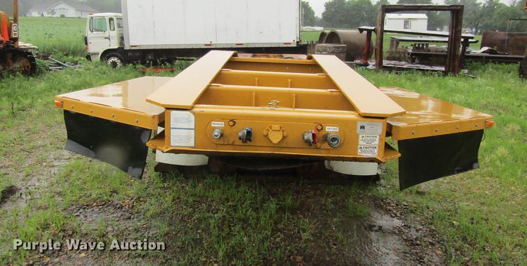 image for item DF3816 1997 Trail King TK80HDG463 lowboy equipment trailer