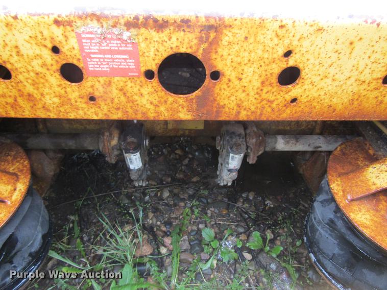 image for item DF3816 1997 Trail King TK80HDG463 lowboy equipment trailer