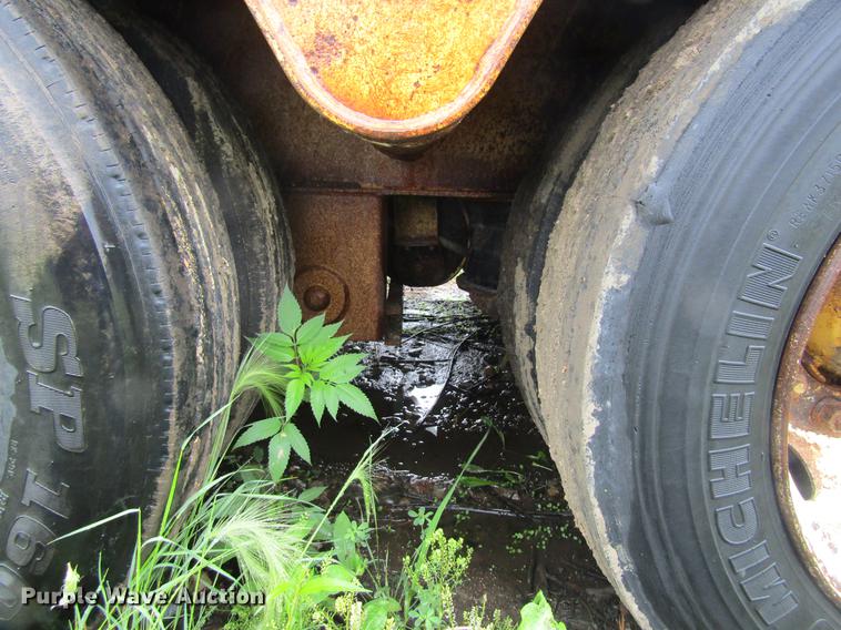 image for item DF3816 1997 Trail King TK80HDG463 lowboy equipment trailer