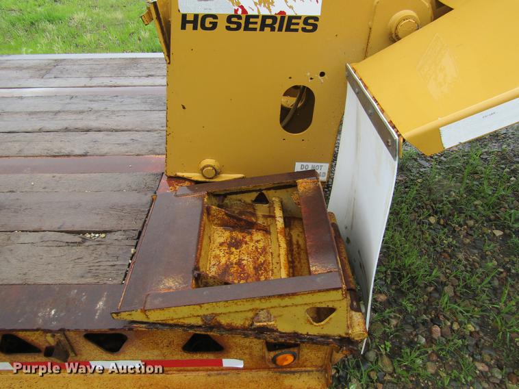 image for item DF3816 1997 Trail King TK80HDG463 lowboy equipment trailer