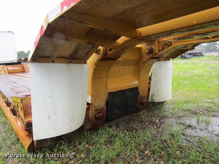 image for item DF3816 1997 Trail King TK80HDG463 lowboy equipment trailer