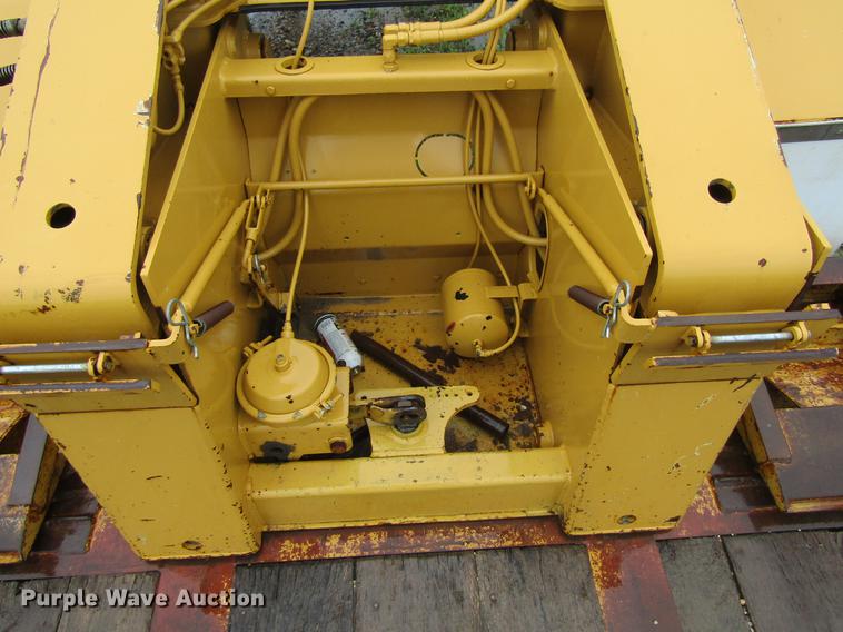 image for item DF3816 1997 Trail King TK80HDG463 lowboy equipment trailer