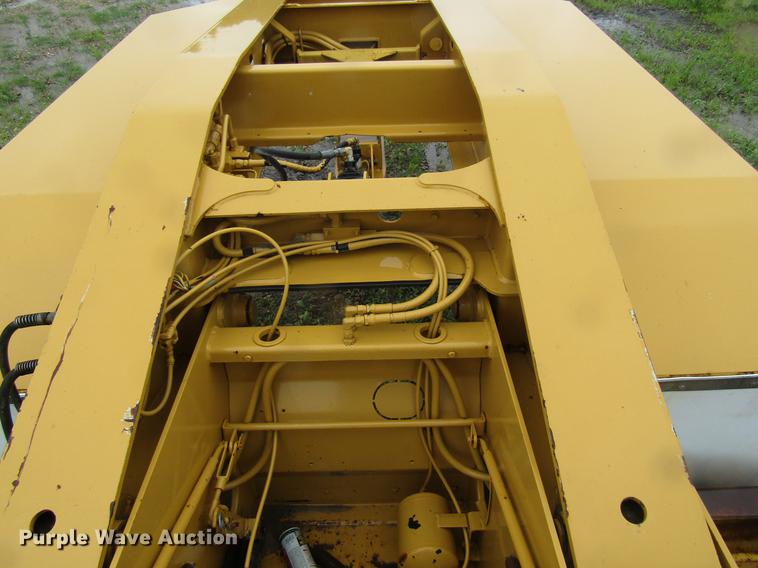 image for item DF3816 1997 Trail King TK80HDG463 lowboy equipment trailer