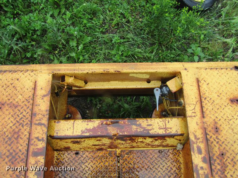 image for item DF3816 1997 Trail King TK80HDG463 lowboy equipment trailer