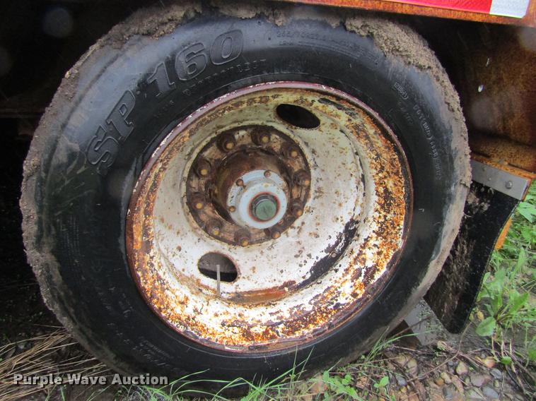 image for item DF3816 1997 Trail King TK80HDG463 lowboy equipment trailer