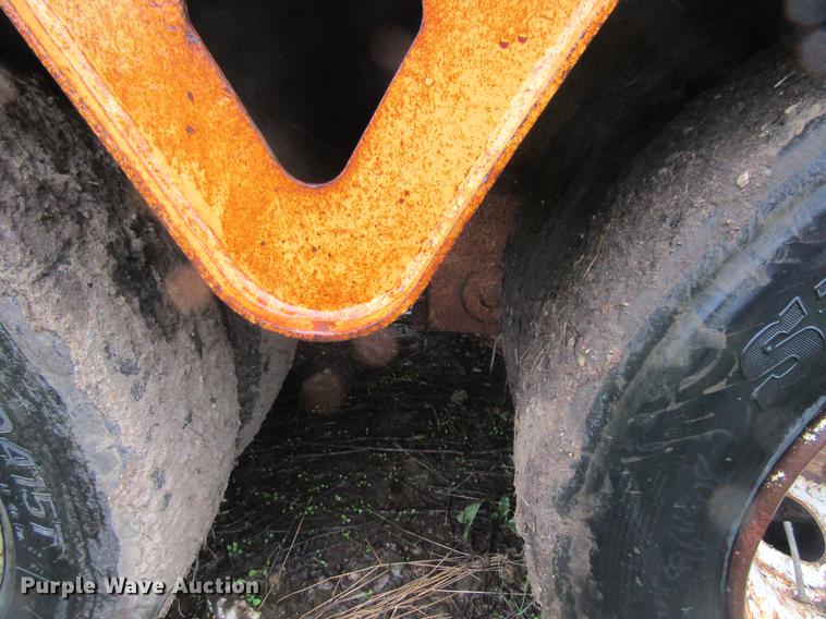 image for item DF3816 1997 Trail King TK80HDG463 lowboy equipment trailer