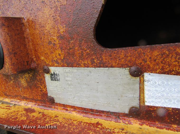 image for item DF3816 1997 Trail King TK80HDG463 lowboy equipment trailer