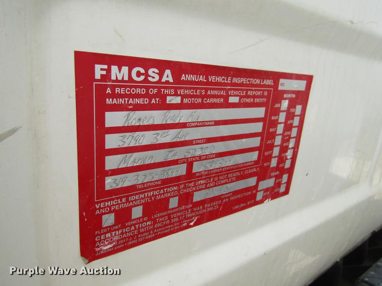 image for item DF3822 1996 Mack RD600 dump truck