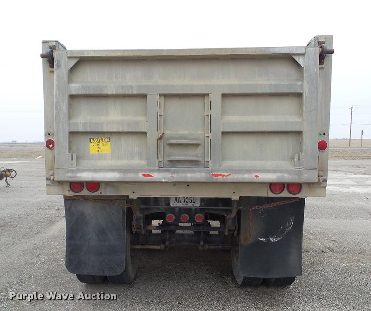 image for item DZ9293 1971 Clement end dump pup trailer