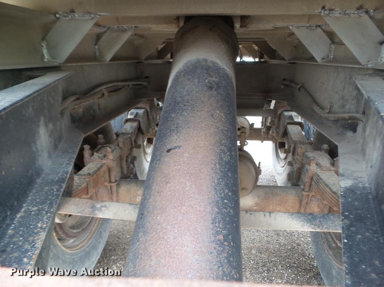 image for item DZ9293 1971 Clement end dump pup trailer