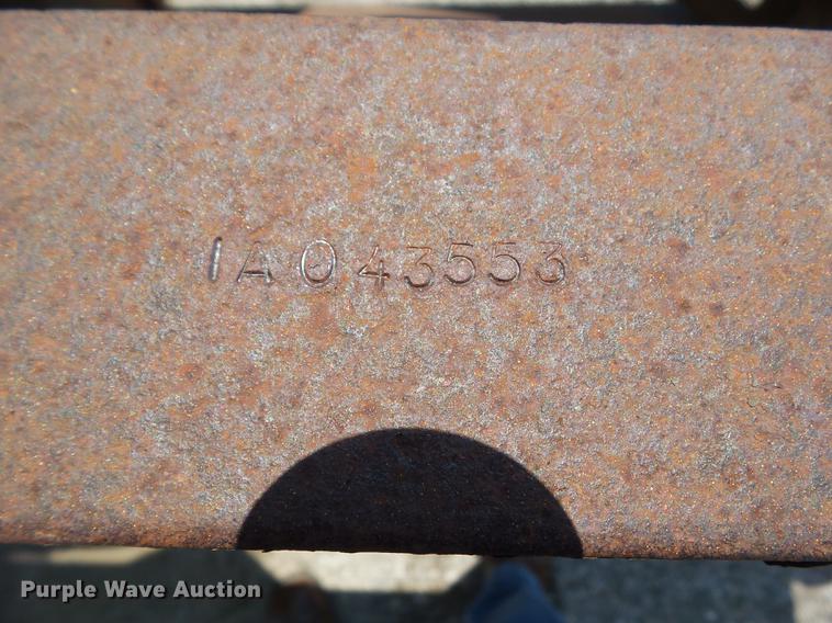 image for item DZ9293 1971 Clement end dump pup trailer