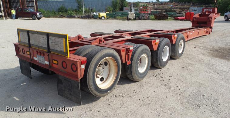 image for item DZ9367 1982 Load King 503/504 DDBP low boy equipment trailer