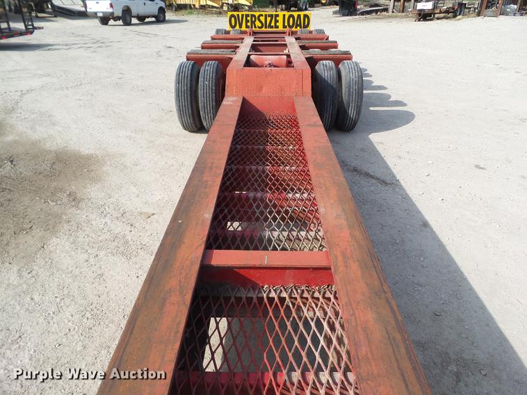 image for item DZ9367 1982 Load King 503/504 DDBP low boy equipment trailer