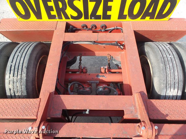image for item DZ9367 1982 Load King 503/504 DDBP low boy equipment trailer