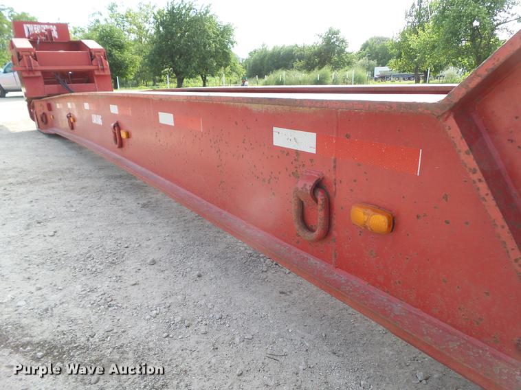 image for item DZ9367 1982 Load King 503/504 DDBP low boy equipment trailer