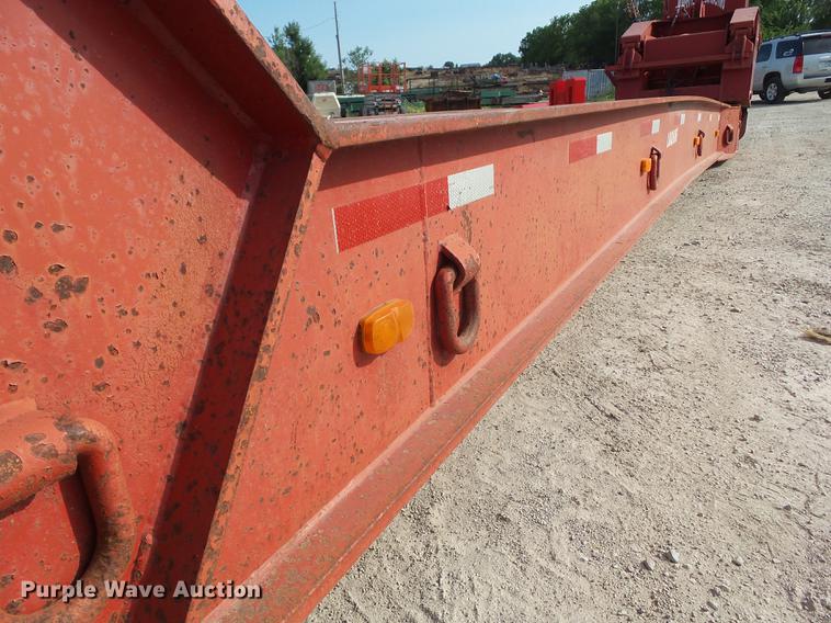 image for item DZ9367 1982 Load King 503/504 DDBP low boy equipment trailer