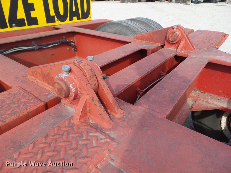 image for item DZ9367 1982 Load King 503/504 DDBP low boy equipment trailer