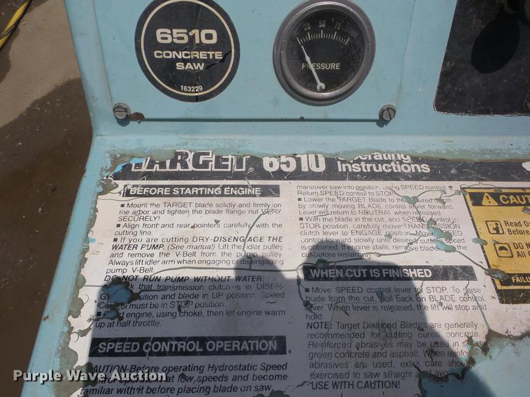 image for item EI9818 Target Pro 65 concrete saw