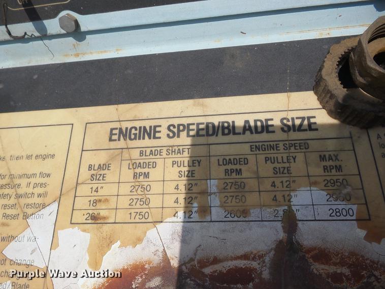 image for item EI9819 Target Pro 35 II concrete saw